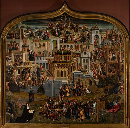 Panorama de Jerusalém, 1517, 