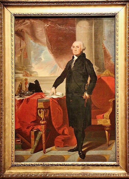Portrait de Gorge Washington, 1797, 