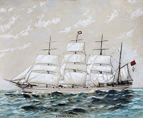 The Ship „Glenericht“, 1907, 