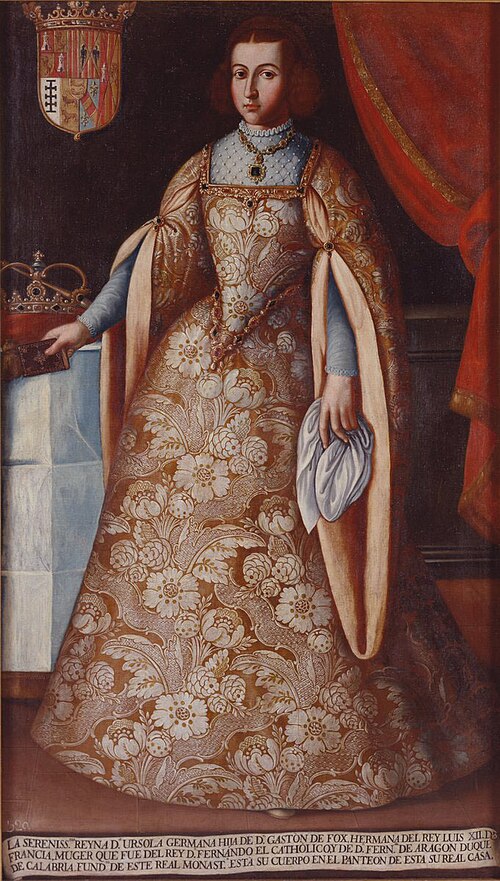 Porträt der Germaine of Foix (1490-1536), 1550, 