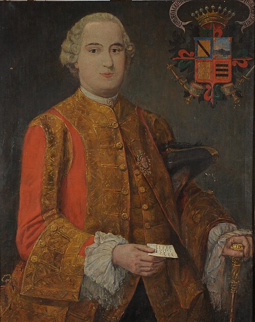 Retrato de Fermín Francisco de Carvajal Vargas, I Duque de San Carlos, 1778, 