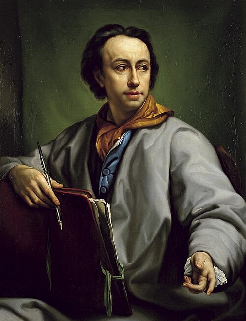 Autorretrato de Mengs, 1750, 