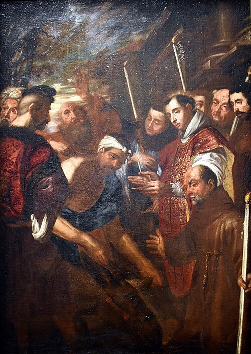 Saint Antoine de Padoue et le miracle de la mule, 1700, 