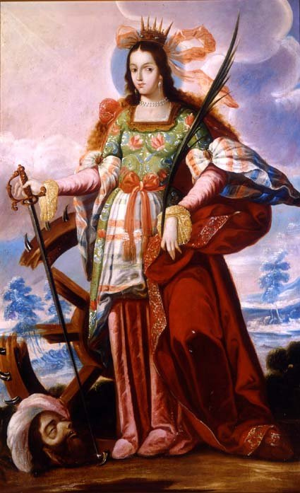 Katharina von Alexandrien, 1750, 