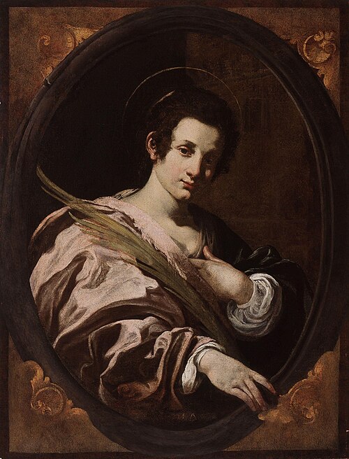 Saint Barbara, 1650, 