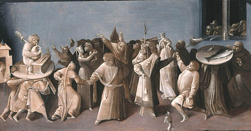 Le Combat de Carnaval et Carême, 1555, 