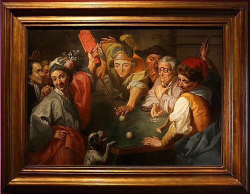 Le joueur de billard, , 