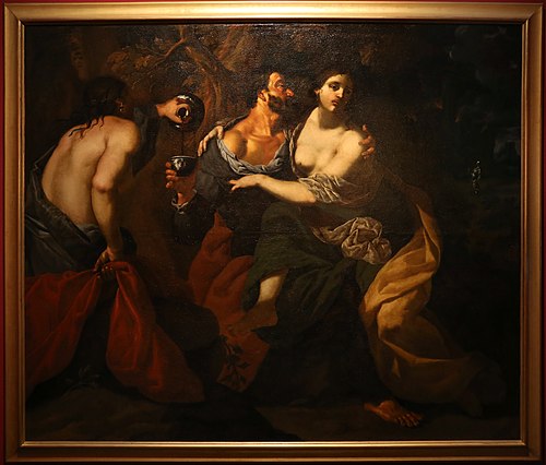 Loth et ses filles, 1675, 