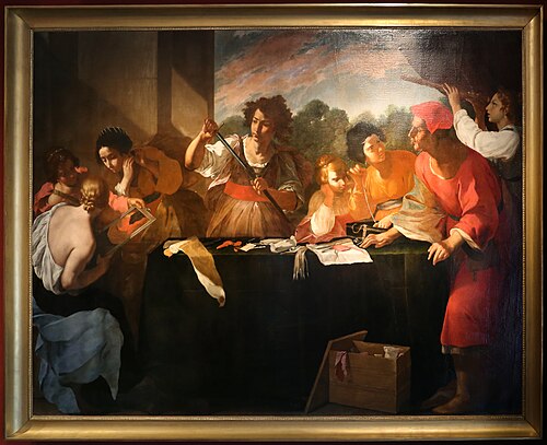 Achille à la cour de Lycomède, 1640, 