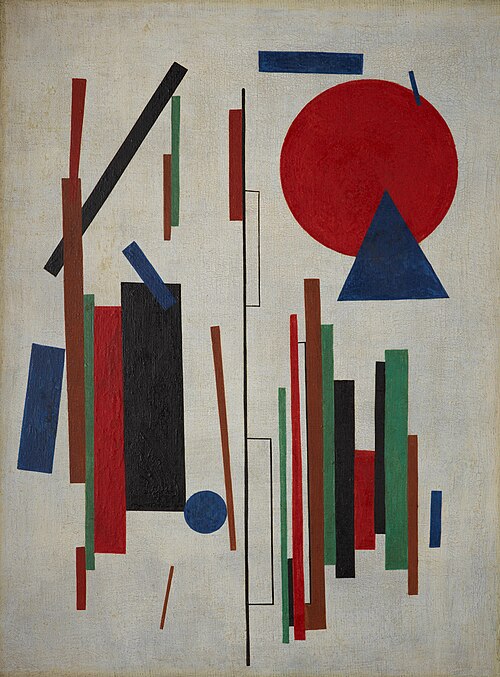 Suprematist composition, 1900, 