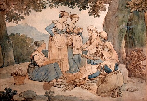 La soupe au coin du bois, 1900, 