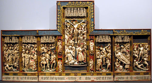 Polyptich with Stories of the Passion, 1375, 