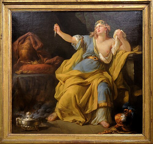 Scène de l'histoire antique (La Mort de Didon), , 