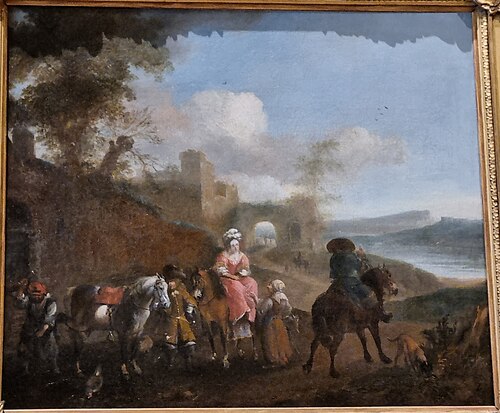 Halte de chasseurs, , 