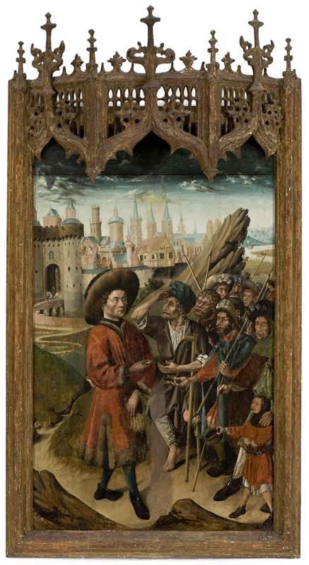 The Alms (Saint Giles?), 1500, 
