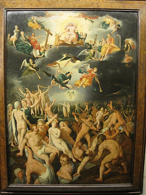 Le jugement dernier (copie), 1550, 