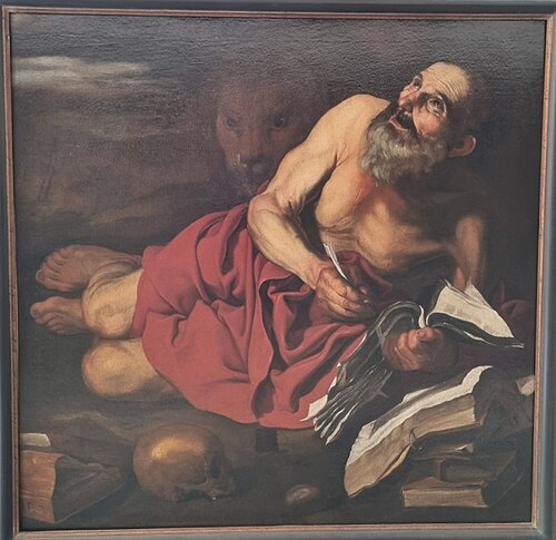 Saint Jérôme écrivant, , 