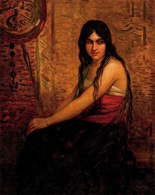 Gypsy woman, 1925, 