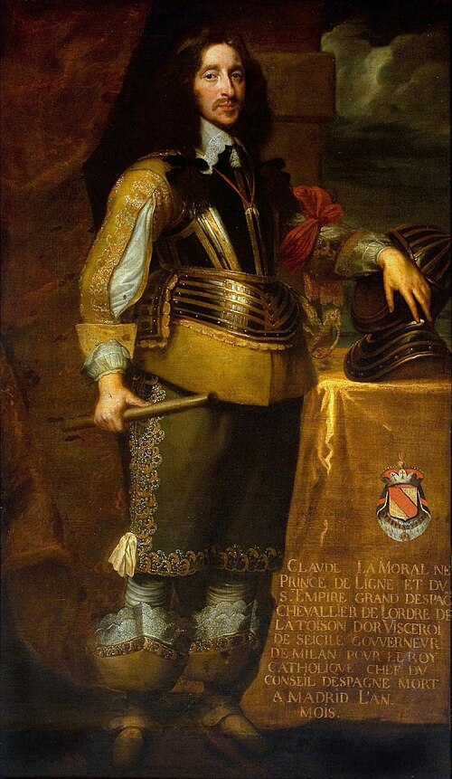 Portrait of Claude Lamoral, 1650, 
