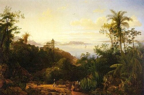 Vista de Nossa Senhora da Glória do Outeiro, 1848, 