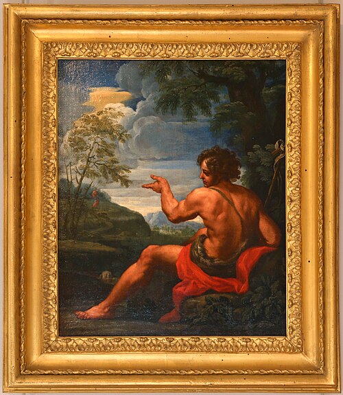 san giovanni battista indica cristo, , 