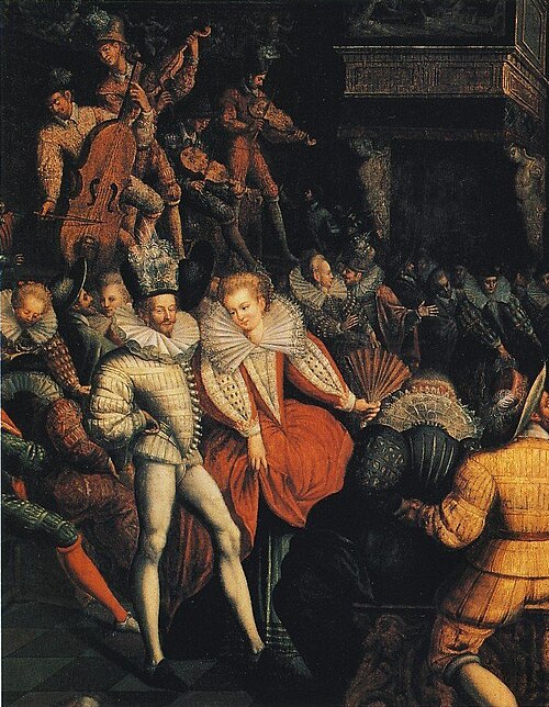 Bal à la cour des Valois, 1580, 