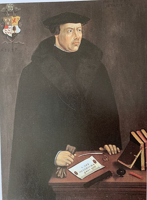 Portrait of Servaes Pietersz. Fabri, 1552, 
