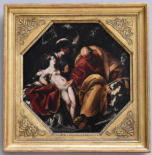 Suzanne et les vieillards, 1700, 