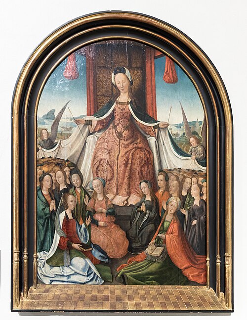 Heilige Ursula als Schutzmantelmadonna, 1495, 
