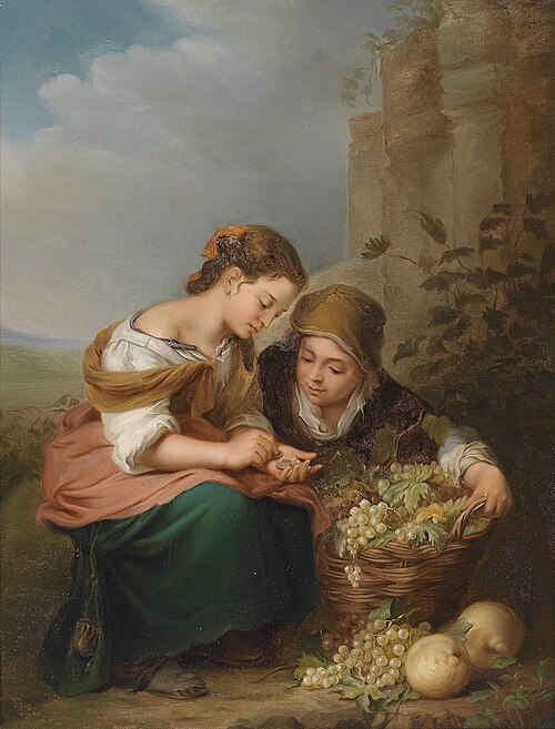 The Little Fruit Seller, 1855, 