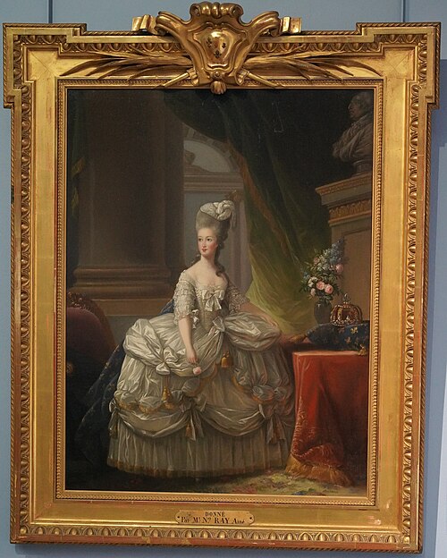 Marie-Antoinette en grand habit de cour, 1778, , 