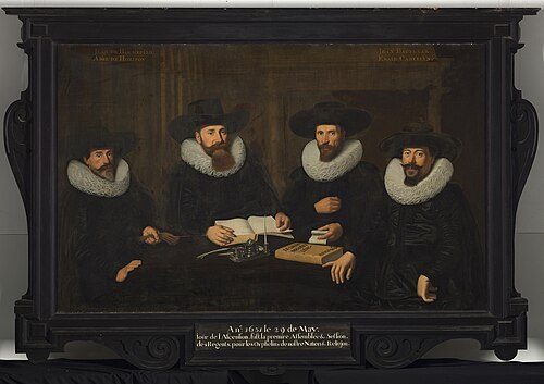 De regenten van het Walenweeshuis, 1631, 