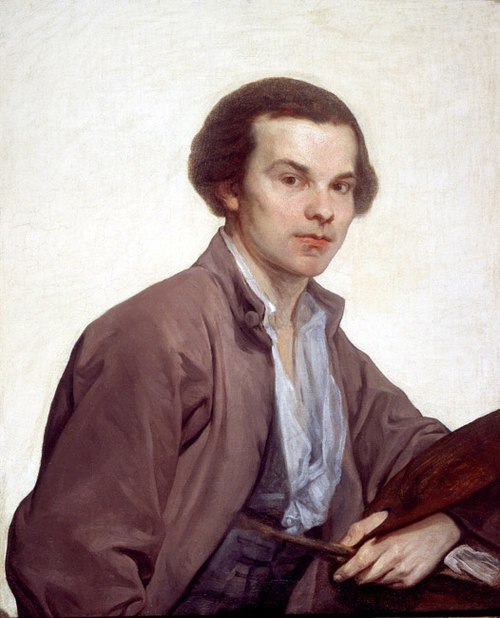 Portrait du peintre Laurent Pécheux, 1850, 
