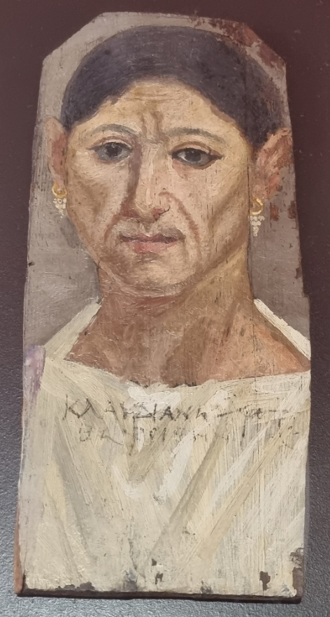 Portrait de Claudianè (portrait du Fayoum), , 