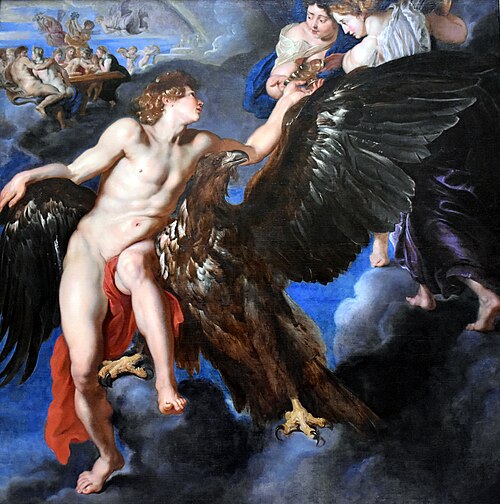 The Rape of Ganymede, 1700, 