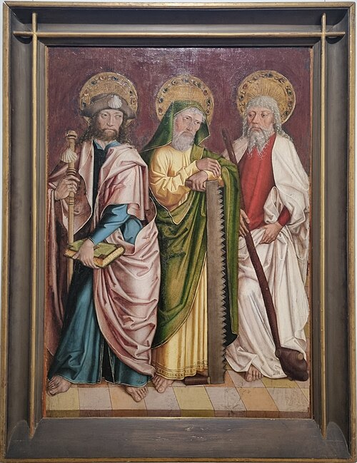 Saint Jacques Majeur et Mineur, Saint Simon, 1470, 