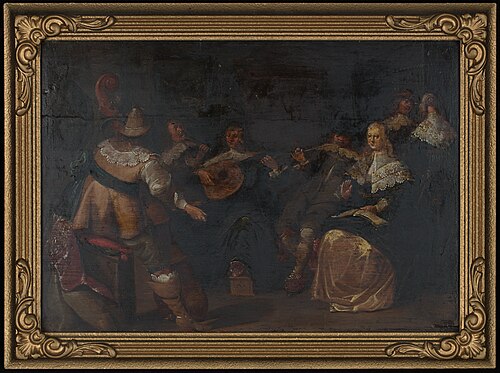 The Music Lesson, 1600, 
