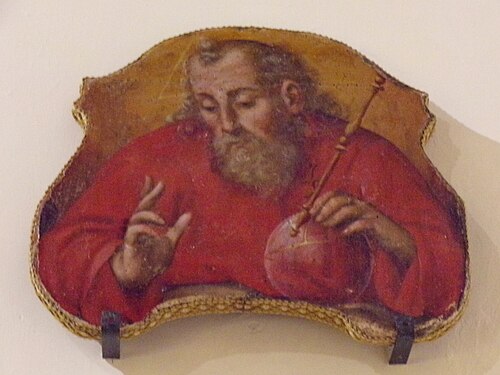 God the Father blessing, 1600, 