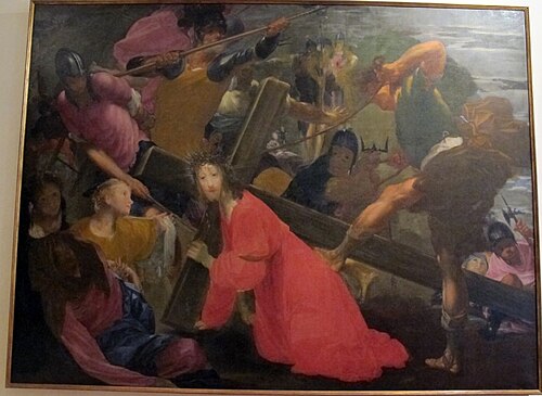 Aufstieg zum Kalvarienberg, 1600, 
