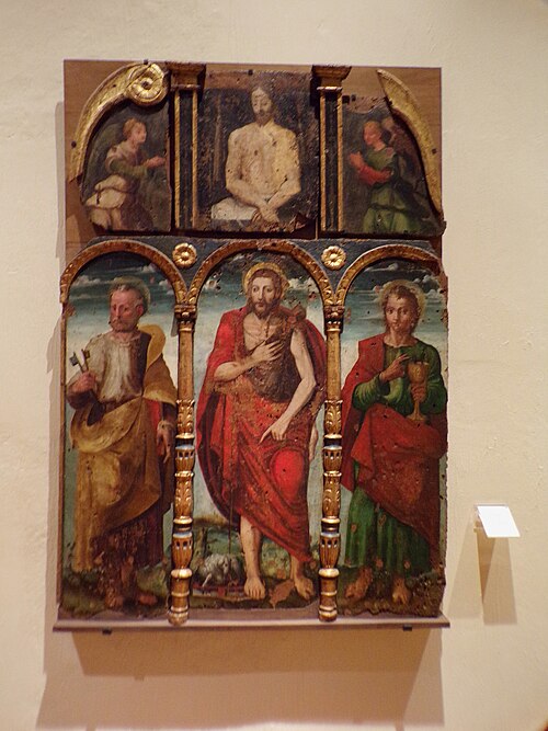polyptych of Saint John the Baptist, 1600, 