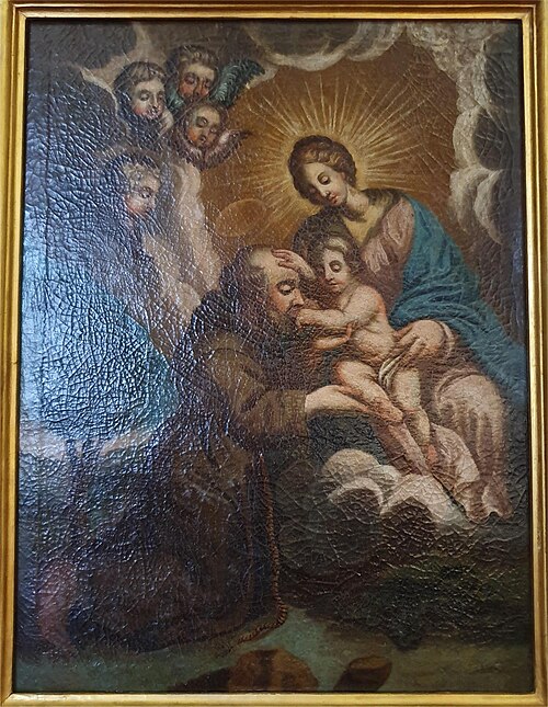 A Virgem Maria e o Menino Jesus com S. Francisco de Assis, , 