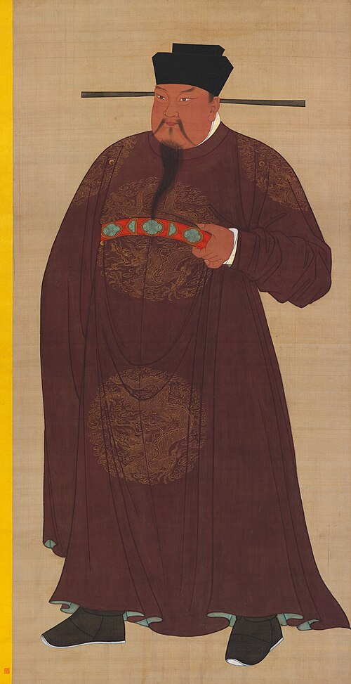 赵匡胤（宋太祖）画像轴, , 