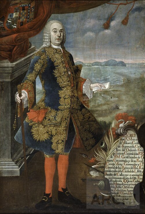 Don José Antonio Manso de Velasco, , 