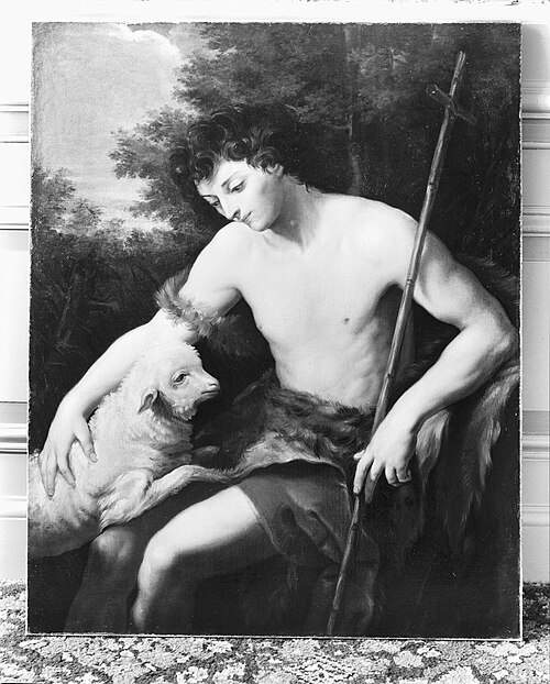 John the Baptist, with a lamb, 1800, 