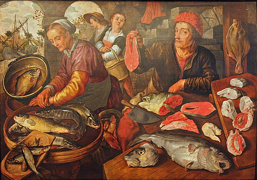 Fish Market, 1550, 