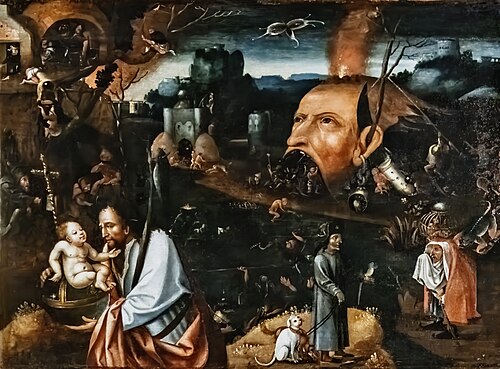 Saint Christophe et l'Enfer, 1750, 