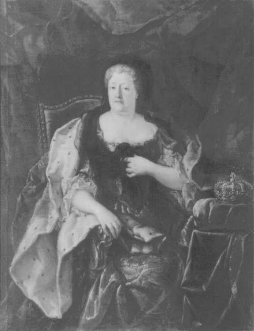 Portrait of Élisabeth Charlotte d'Orléans, Duchess of Lorraine, 1737, 