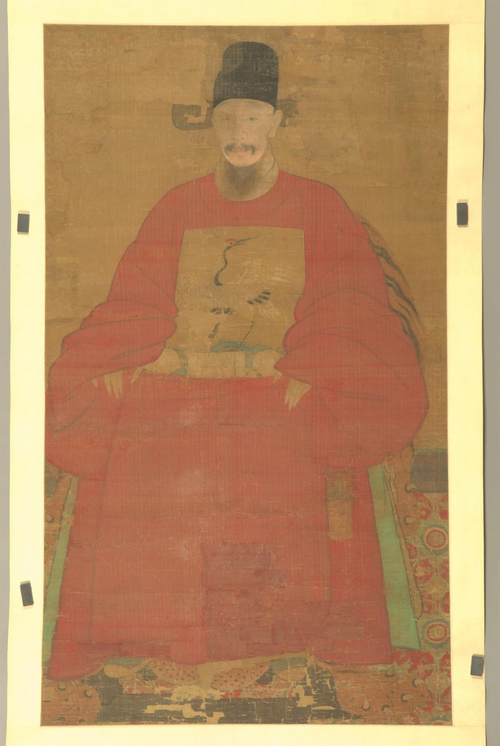 明祁彪佳像轴, , 