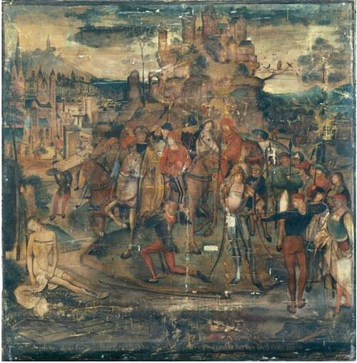 Shooting at the dead father, 1501, 