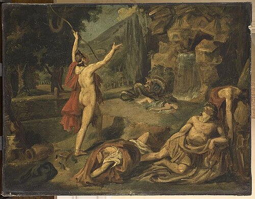 Apollon Pythien après sa victoire, , 